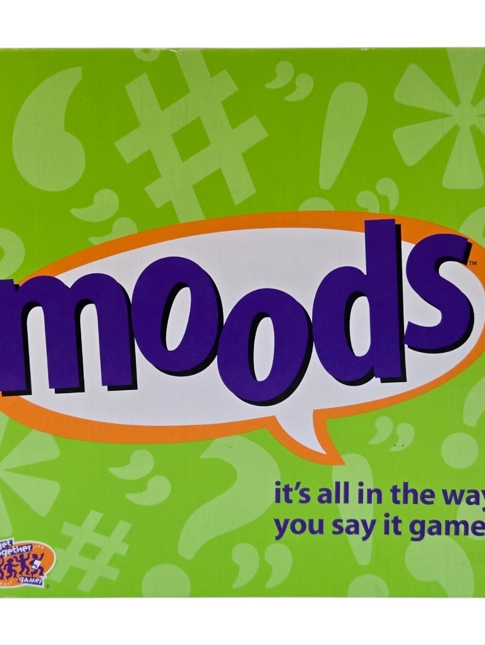 Moods Party Board Game Adult 2000 Hasbro **COMPLETE**